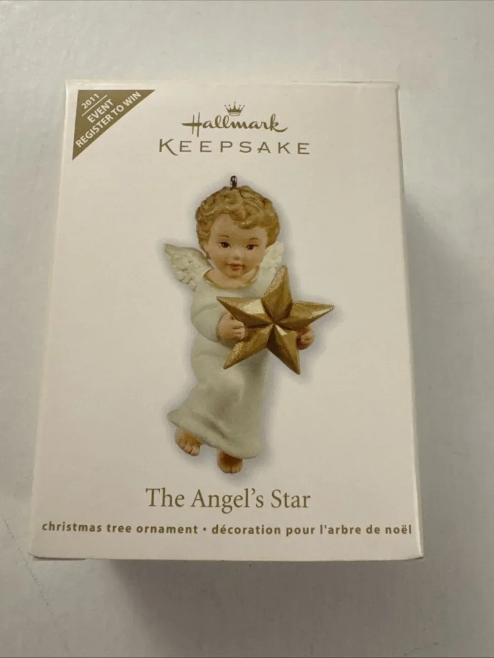 Hallmark Keepsake Ornament 2011 The Angel's Star Event Register to Win RTW MM28